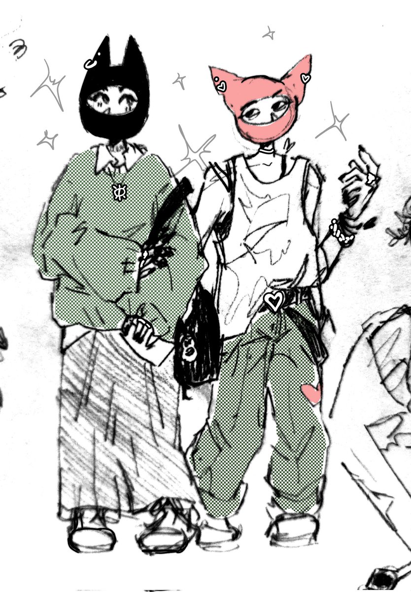 also some balaclava  people doodlezz  from a while back 👍 