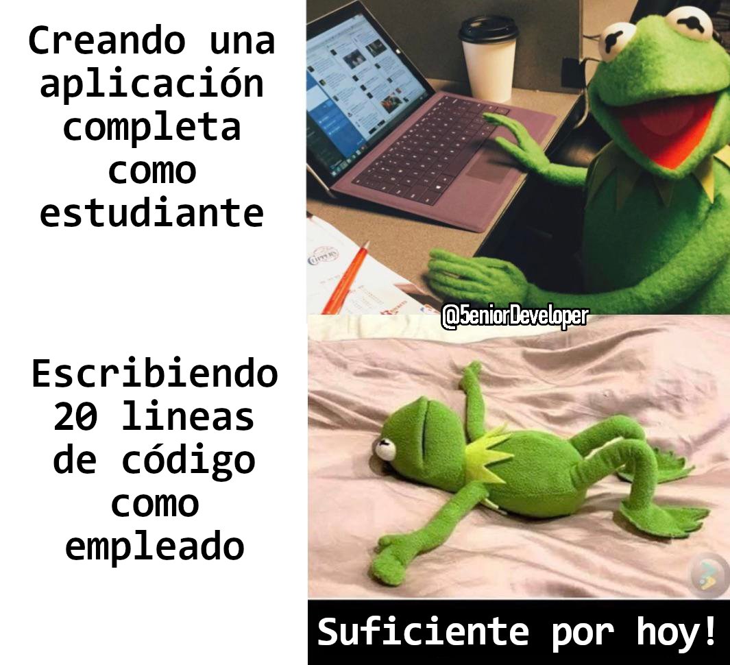 5eniorDeveloper's tweet photo. ¿También les pasa? https://t.co/LJKDwnAT4j