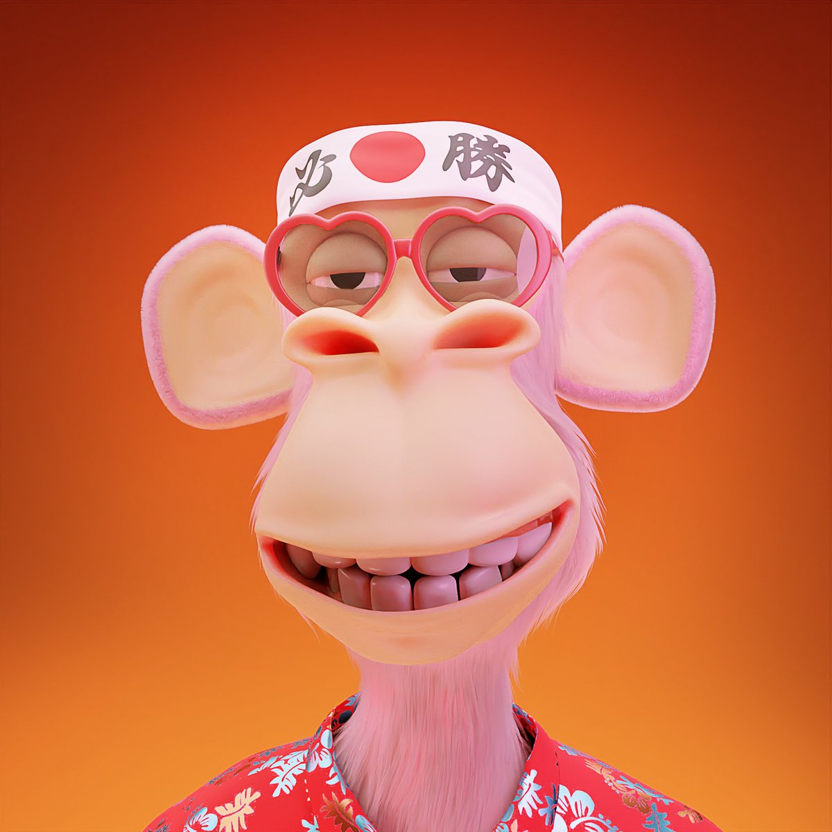 Bored Ape #1604 for @BoredBlindDevil