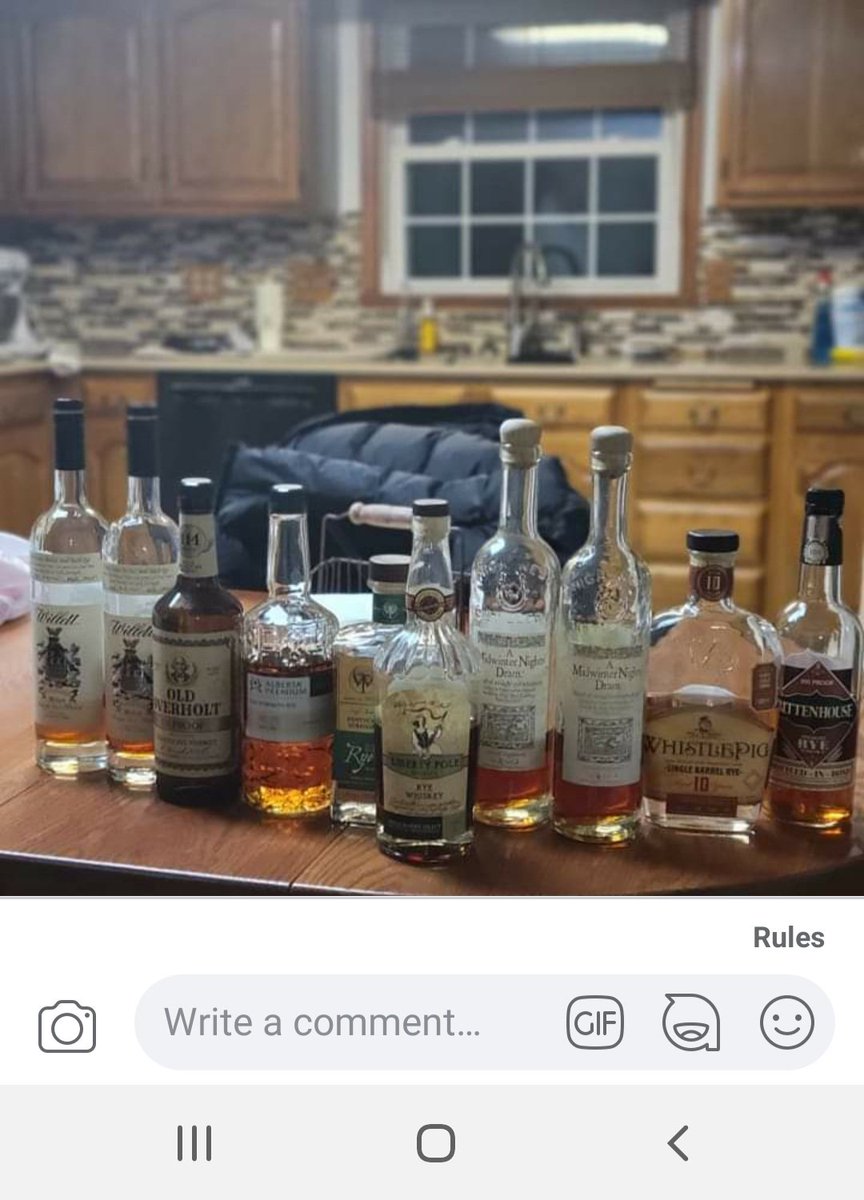 LibPoleSpirits's tweet photo. Just saw a post on our local whiskey group that our most recent SiB rye named Pecan Pie participated in a big boy tasting last night. It was very well received. #PARye #graintoglass #craftspirits #greatcompany https://t.co/bAca2fZ3Ht