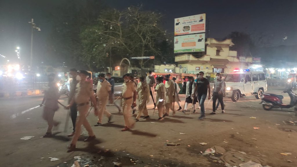 Foot Patrolling Ahmedabad Police 👮‍♀️