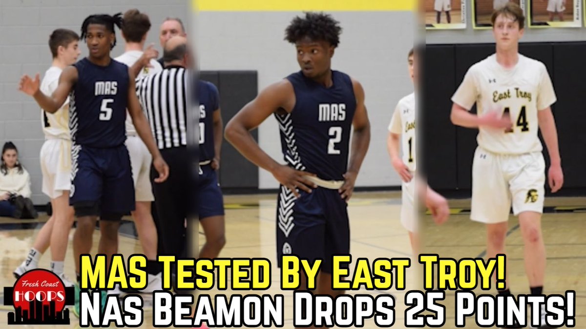 FreshCoastHoops's tweet photo. New Video!

Milwaukee Academy of Science Tested By East Troy! Nas Beamon Drops 25 Points!

Full video: https://t.co/2xN8sY4zTh https://t.co/CGqXflyNZi