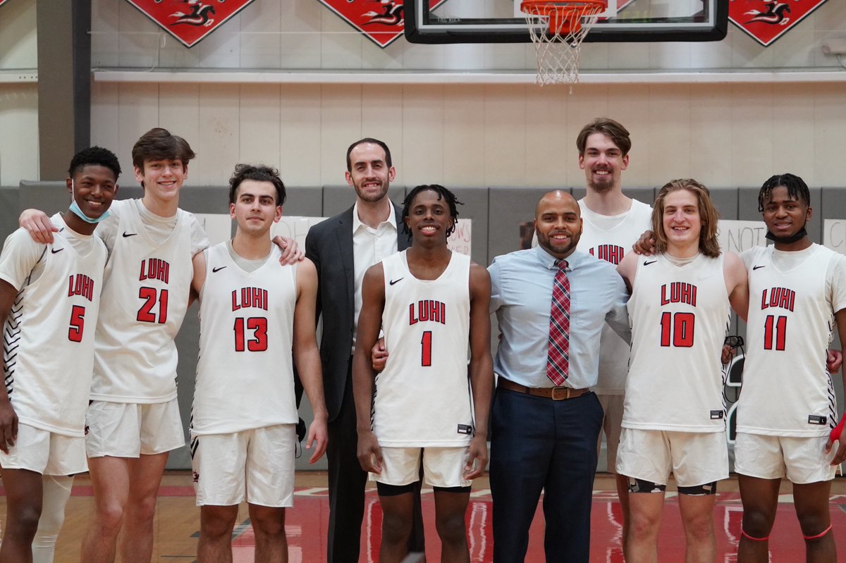LuHiBasketball's tweet photo. Final: LuHi 94, Albany Academy 53

An amazing Senior Day, honoring Lou, Finley, AK, Jayden, Jaxon, Dylan, Matt, and Jack. We improve to 18-5 and have exciting news coming! 

Seniors: 60 pts, 43 rbs, 25 ast!
Jayden Pierre: Triple Double of 17 pts, 10 rbs, 13 ast!

#EarnEverything https://t.co/HJDRHpd9Vz