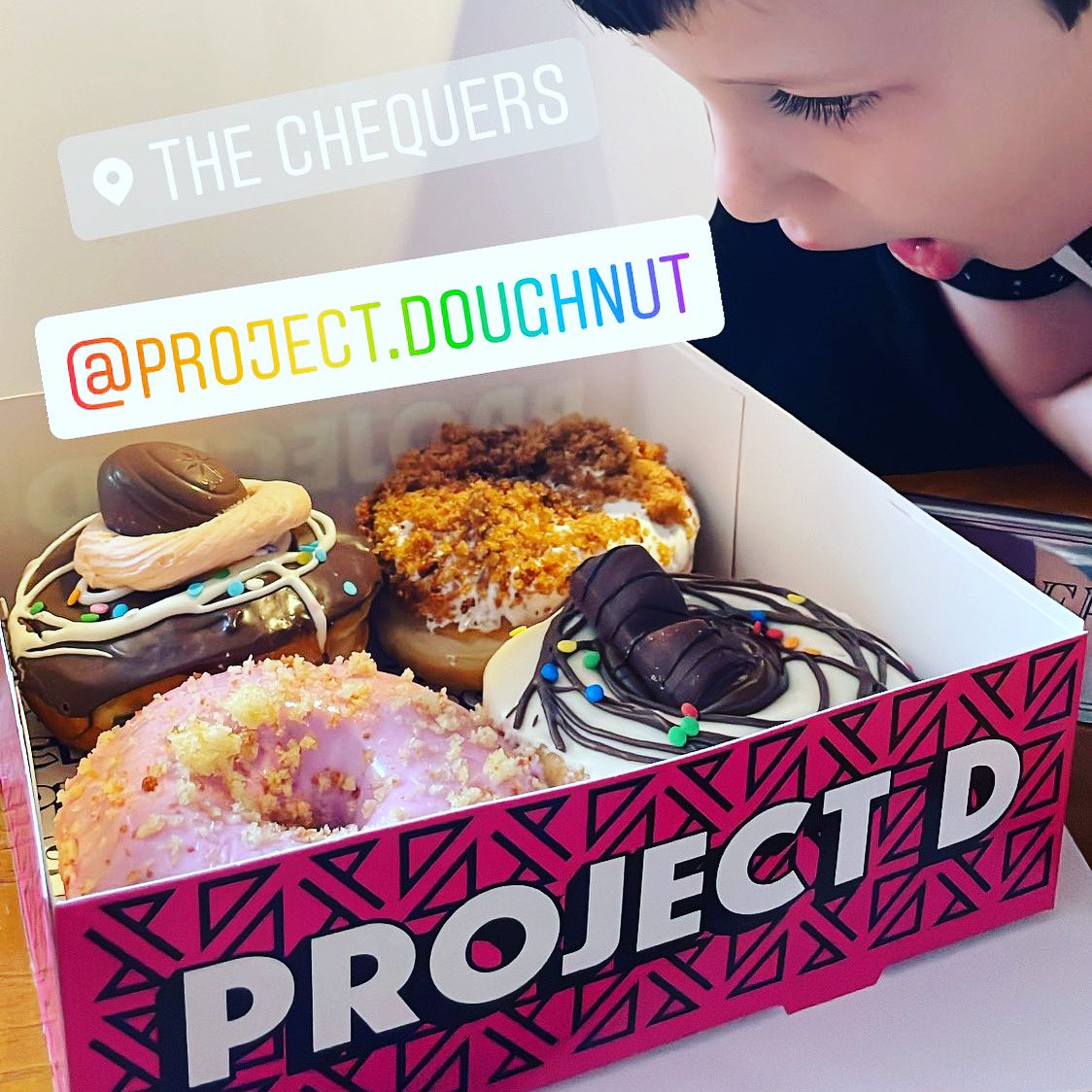 GlennCameron's tweet photo. That’s actually a crème egg on a donut! #eastercoming @ProjectDUK https://t.co/GUm1xfh9Ms