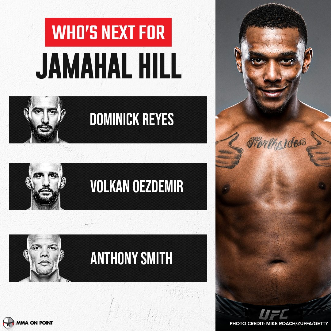 mmaonpoint's tweet photo. What's next for Jamahal Hill? https://t.co/Lc99DkOQmi