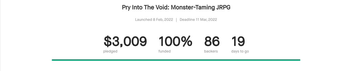 Funding is guaranteed 😎  Stretch goals let's go!!!! pic.x.com/IPQzAHLL1A