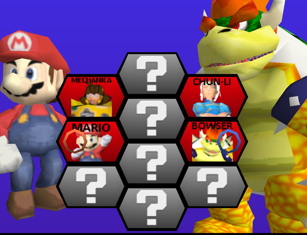 redone file select 🥳try to guess who all the characters could be 😳 (hint: one of them is already in the game and two of them are menu buttons, leaving three mystery slots)