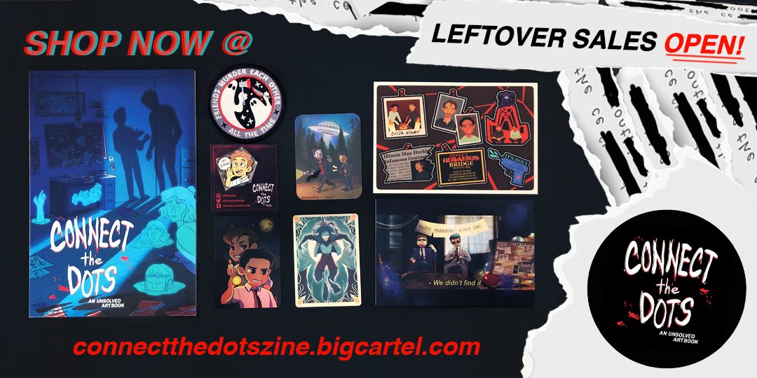 UnsolvedZine's tweet photo. 🔥STORE UPDATE + RESTOCK🔥
Our updated worldwide store features updated photos and item details! Some bundles are still available, including the discount deals!

👻SHOP NOW @ https://t.co/1PXT6zdpTi 👻

All profits for this Buzzfeed Unsolved charity fan zine benefit ACLU SoCal!! https://t.co/VuUs853eTg