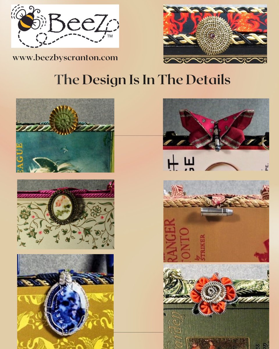 BeeZbyScranton's tweet photo. Check out my vintage book purse designs at shows in March. #StoneandStaley Edison NJ 3/4-3/6, #artridercrafts Morristown NJ 3/11-3/13. #Paradisecity Marlborough MA 3/18-3/20. All book purses come with original pages rebound as paperback so you can Read your purse! #beezbyscranton https://t.co/35Qne9EwqG