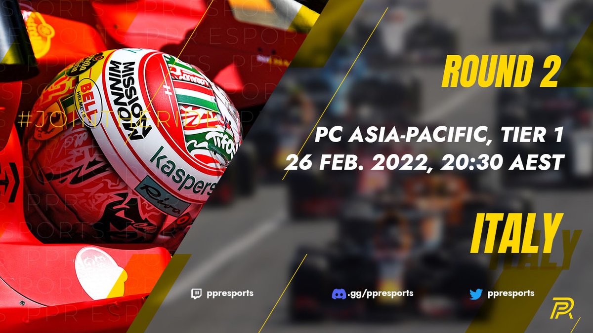 PC Asia-Pacific are the the final instalment for the Tifosi this week as they take to the track in an hours time. Snags will look to go for back to back wins after showing great promise last year in Season 5.