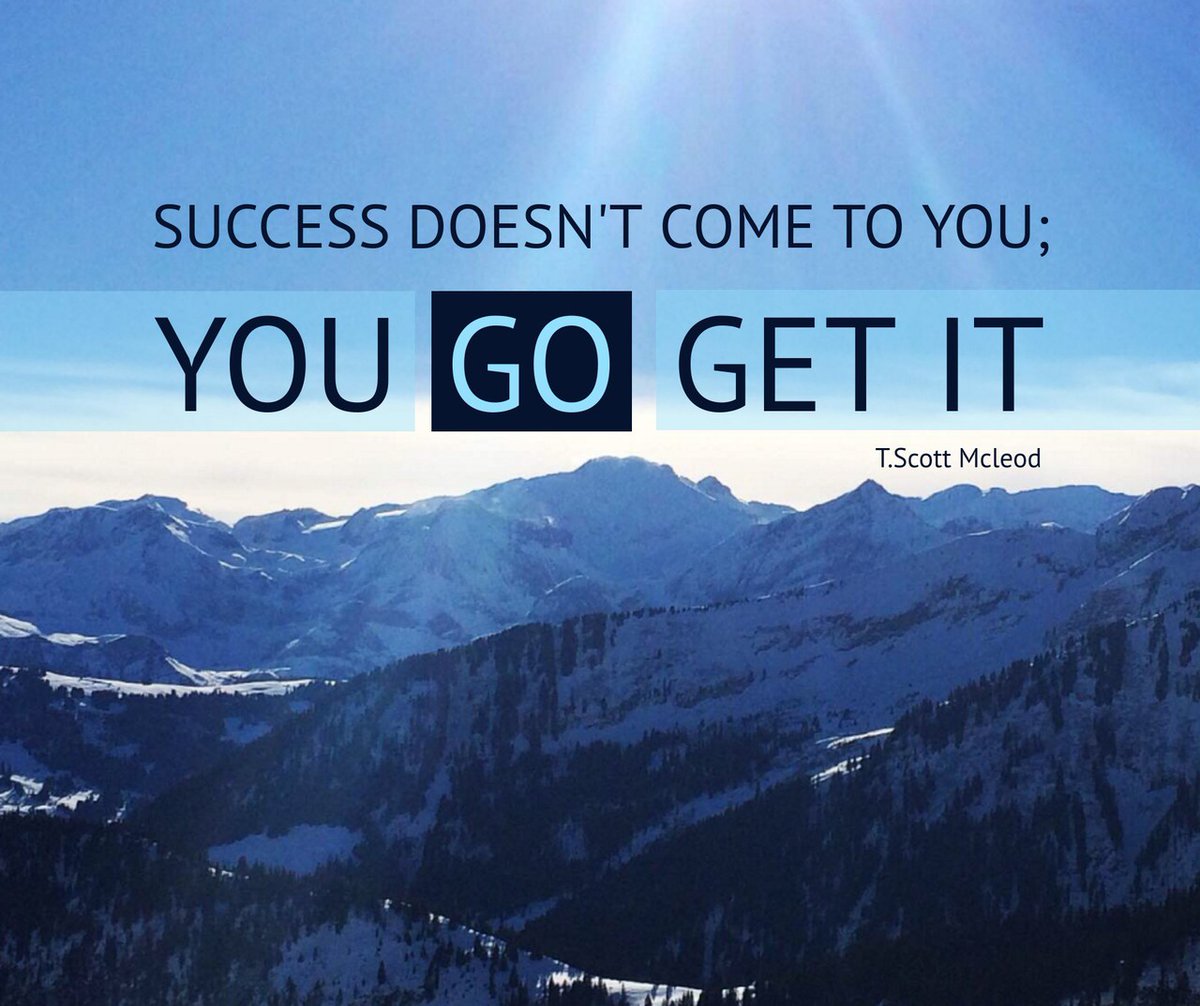 GeoffCreaghan's tweet image. #Success isn't given - it's earned 👏 #gogetit #SundayFunday #climbyourmountian