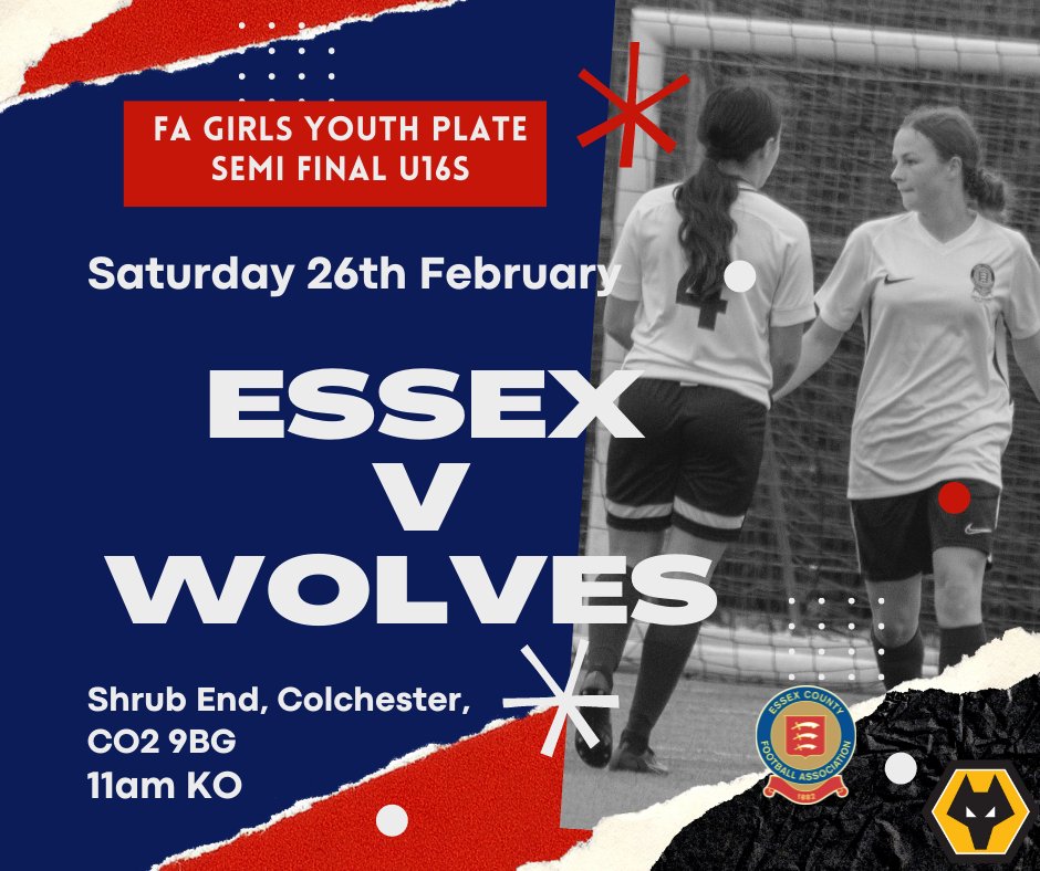 dani_warnes's tweet photo. Less than a week to go ⬇️. Get yourself down to Shrub End to watch some great youth girls football ⚽️! #femaledevelopment #EssexRTC https://t.co/PjRHYPPEVM