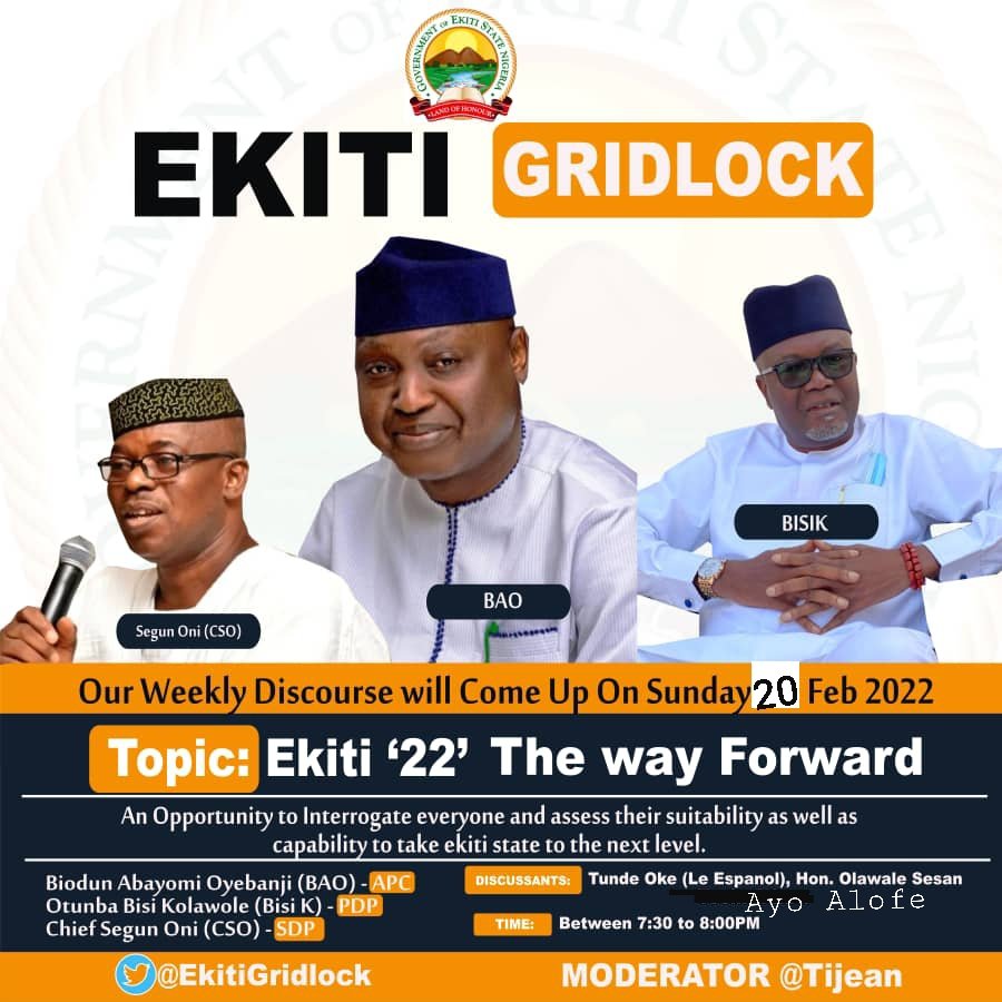 EkitiGridlock's tweet photo. #Ekitidecides2022 
It's 8 pm today.
| Alimosho | Slim | Chioma | https://t.co/kineAmirlV