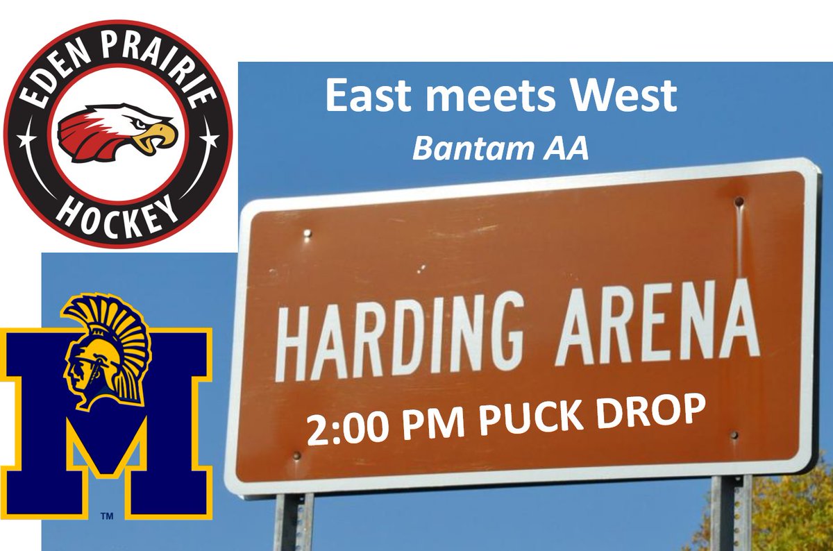 EP_Bantam_AA's tweet photo. The Eagles start Regions prep today with a neutral site game vs the @BantamAAMaht Zephyrs.  First meeting of the season for these top teams should be fun.
@YouthHockeyHub @epboyshockey @HockeyEPHA https://t.co/XvlSsrkrom