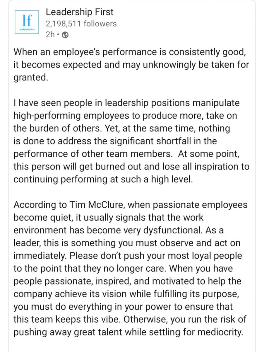 whitneykovach's tweet photo. We must take care of those we are entrusted with. Those that hustle and run the race with us daily...should be supported and valued.💯💜 #character #workethicmatters https://t.co/nosfyABybf