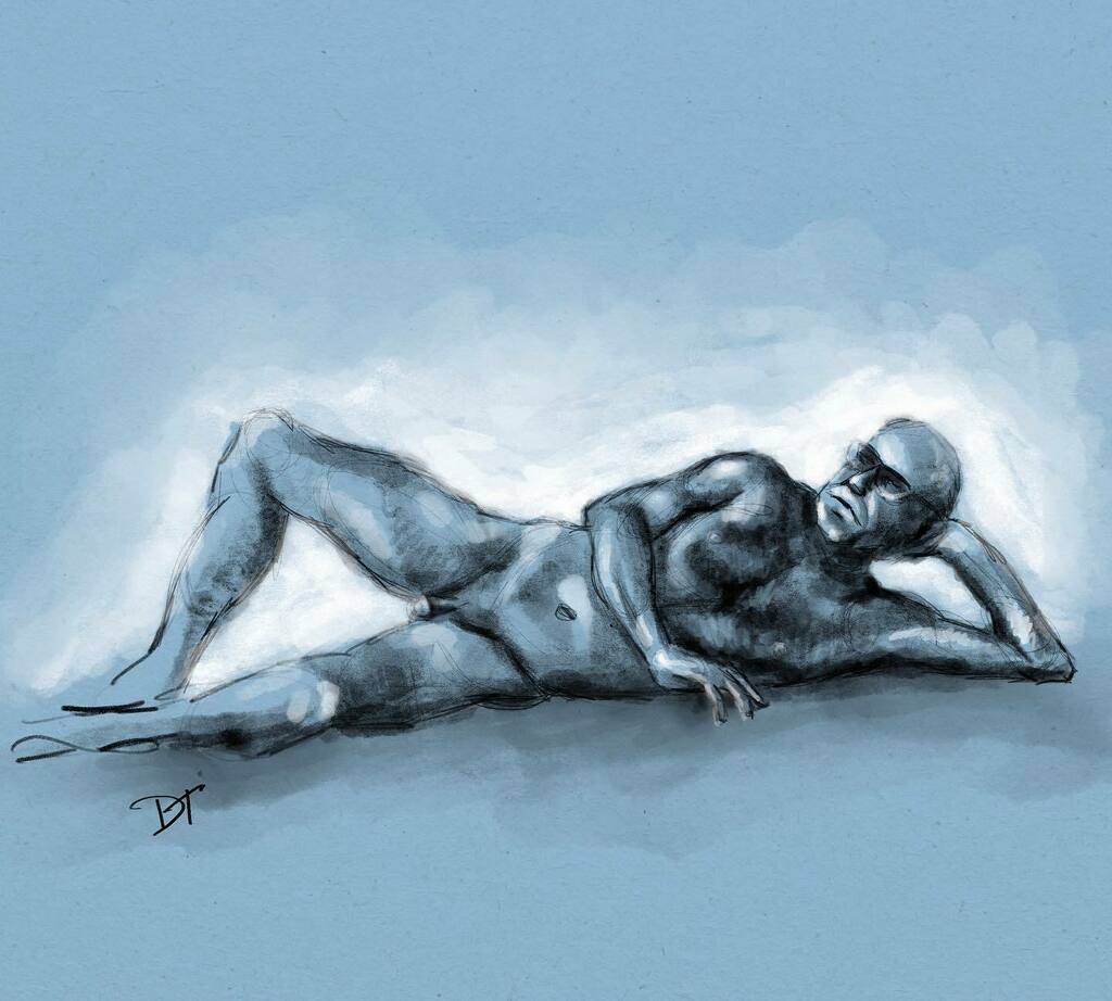 dontwineart's tweet photo. Digital pencil and watercolor. Special thanks to @lifemodel_psp for the reference photography!
.
.
.
#gayart #gayartist #gaybear #gaybearart #art #digitalart #nudeart  #nudemaledrawing  #nudemaleart #digitalpainting #digitalpaint #digital_painting #digit… https://t.co/e8nJShbNCG https://t.co/G5fZ0a4x0T
