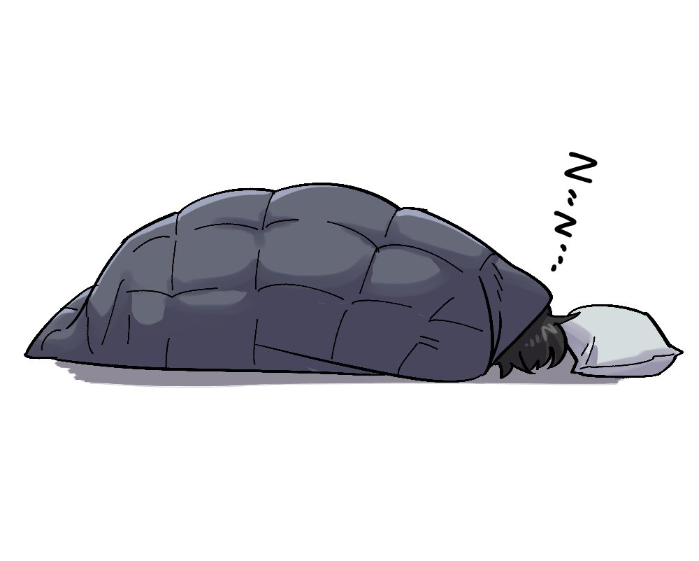 今日のセッションの冒頭用に描いた寝起き差分 