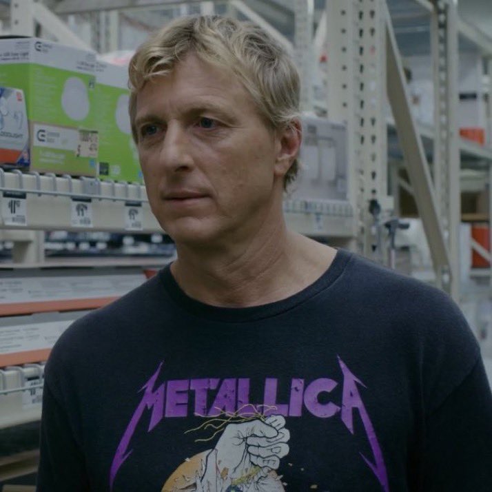 Today’s Autistic Character of the Day is Johnny Lawrence from Cobra Kai! (headcanon)