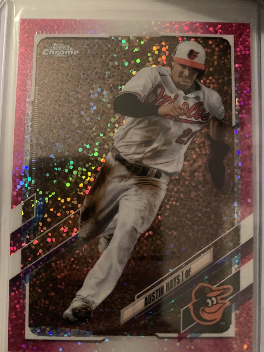 OsCardGiveAways's tweet image. Tired of waiting for 4 more followers. I’ll hit 200 eventually. Giving away this sweet Action @TheAustinHaysss card. Like retweet and follow to be entered. Winner to be drawn at 7pm eastern Monday 2/21 #Birdland #Orioles