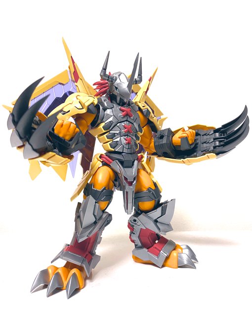 フィギュアライズスタンダードAのウォーグレイモン完成した!!
カッコイィ〜〜〜!!!! 
