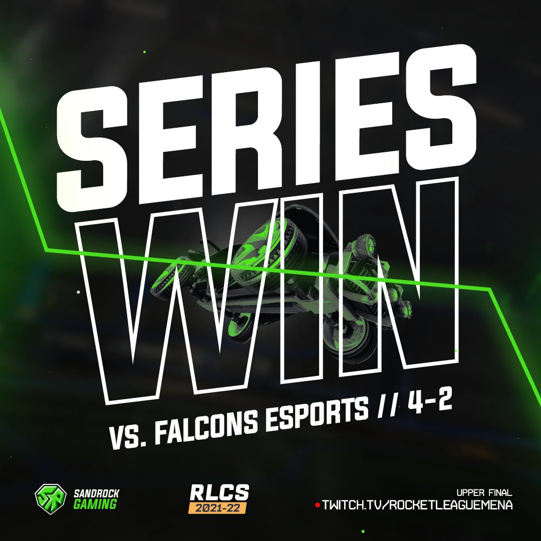 Sandrock Gaming (@sandrockgaming) on Twitter photo WHAT A SERIES! 👏
4-2 vs. <a href="/FalconsEsport/">Falcons Esports</a> -
GGs to them 💚
Locked in a Winter Major spot ✅
Locked in a World Championship Wildcard spot ✅
We're not done yet...
Stay tuned as we'll be back in a couple of hours for the Grand Final! 💪
#RLCS | #SRG WHAT A SERIES! 👏
4-2 vs. <a href="/FalconsEsport/">Falcons Esports</a> -
GGs to them 💚
Locked in a Winter Major spot ✅
Locked in a World Championship Wildcard spot ✅
We're not done yet...
Stay tuned as we'll be back in a couple of hours for the Grand Final! 💪
#RLCS | #SRG