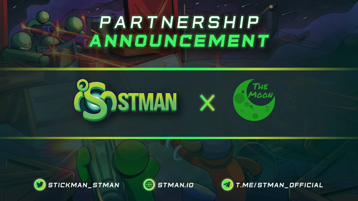 Stickman_STMAN's tweet photo. 🤝Another handshake, this time we want to announce a partnership with @carlmoon.

Carl Runefelt, also known as "The Moon" on social media, has built a portfolio of wealth through Bitcoin and Crypto assets and generated over 1.5M followers across social media.  
#STMAN #P2E https://t.co/L9r9wgsSYz