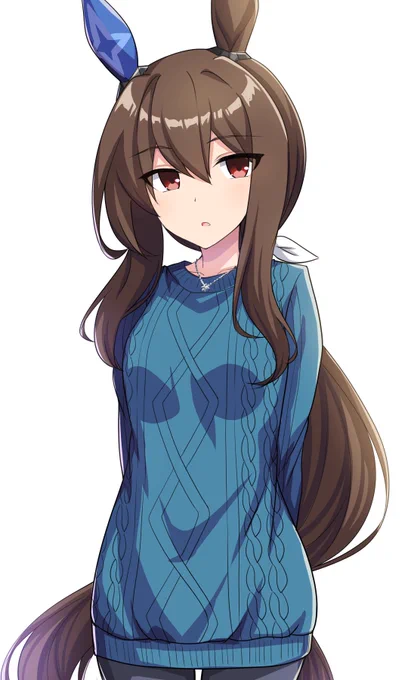 アヤベさんは私服がかわいい
#ウマ娘 