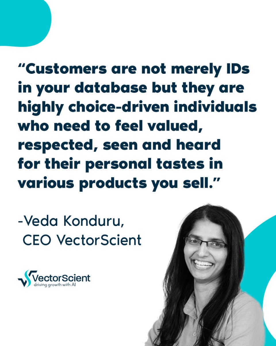 VectorScient's tweet image. And, that’s why it’s important for you to understand their #purchasebehavior in depth to really deliver value to them.

We offer specific solutions optimized for #ecommerce #retailers Explore more on our website: vectorscient.ai/industries/e-c…