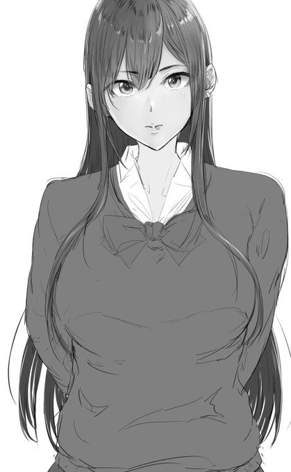 三番目と四番目を基本採用します。ただ服装アクセサリー等はこれから調整。1枚目の塗りはダメやね