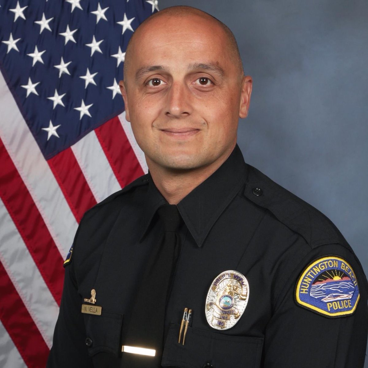 RIP Officer Vella.  Sending our heartfelt condolences to his family, friends, and all of our peers at Huntington Beach PD.