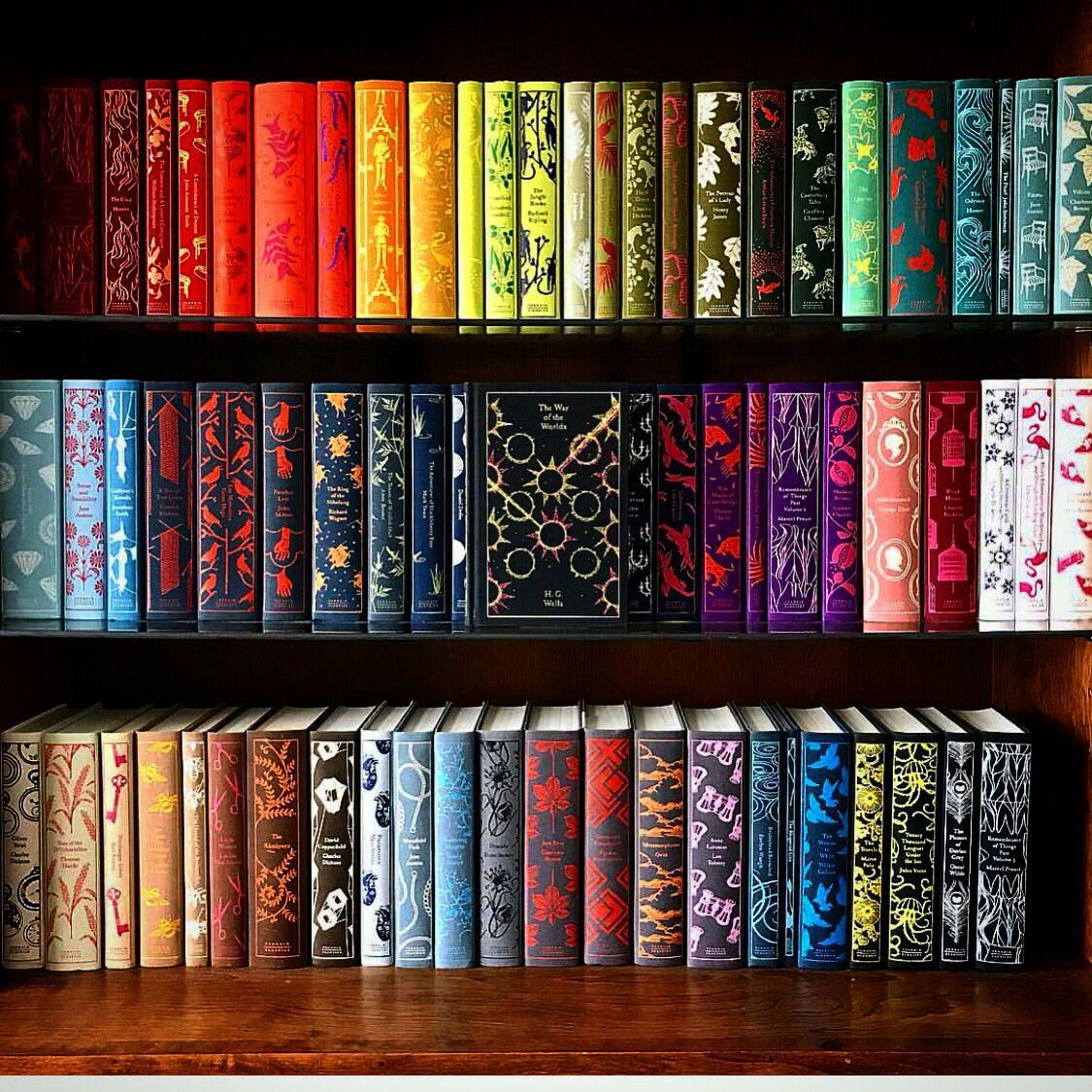 it’s always “I love you” and never “I bought you the entire penguin clothbound classics collection”