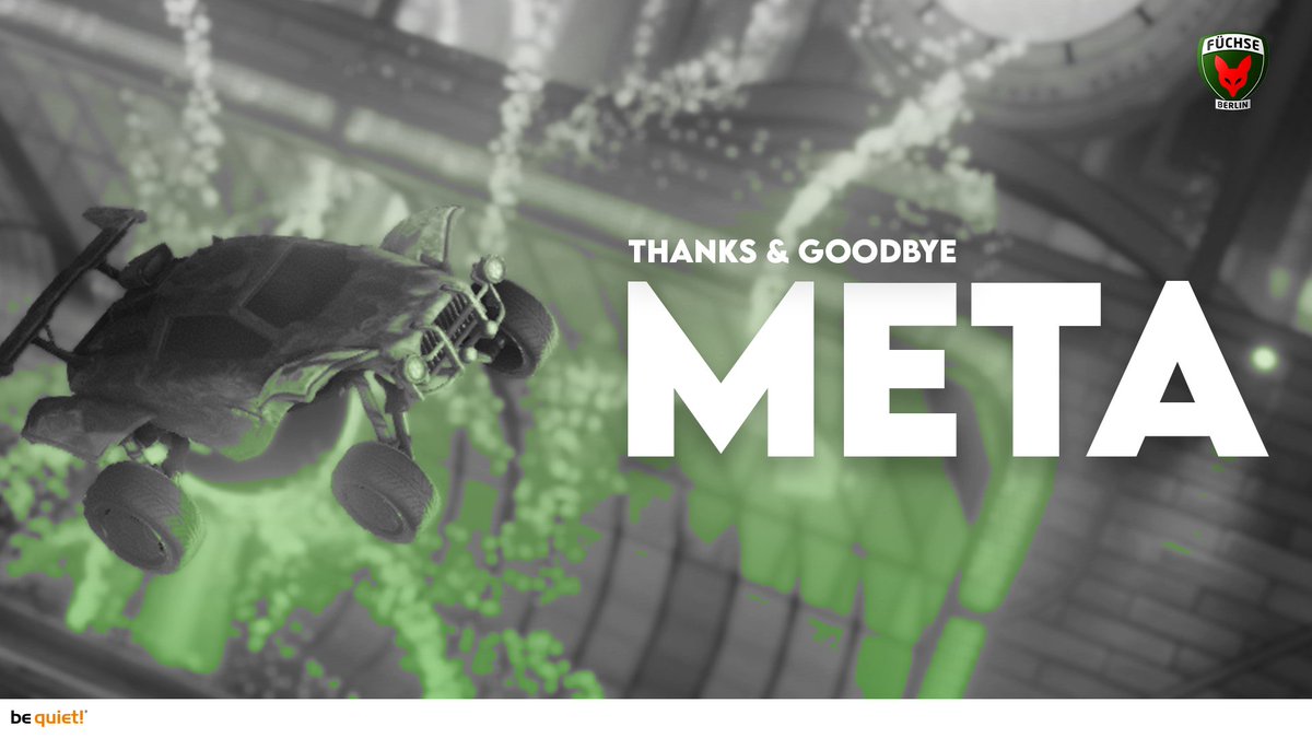 FuechseEsports's tweet photo. Heute verabschieden wir unseren Teammanager @MetaOnFly. Er fokussiert sich nun auf andere Projekte und macht Platz für seinen Nachfolger. 👀

Danke Meta für (fast) ein ganzes Jahr zusammen! ♥️ https://t.co/Y5gyW57aor