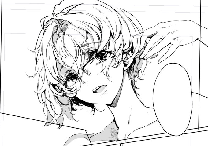 眼鏡キャラじゃないのにメガネを描き足して遊んでる 