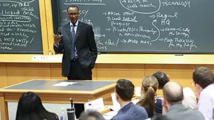 ali_naka's tweet photo. 15 Years ago, President Kagame  was a guest lecturer in Professor Porter’s class Harvard Business School. One of his students was @KirilPetkov now Bulgaria’s PM. Last week was a ReUnion at the #EUAUSummit https://t.co/iAJS0eWObr