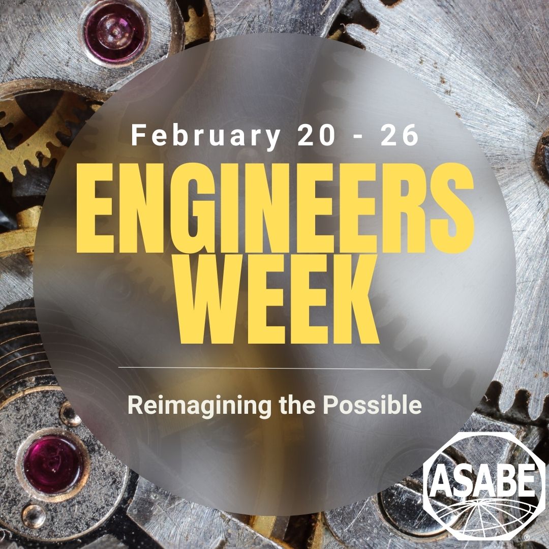 ASABEYPC's tweet photo. It's Engineers Week! 

Let's spend the week celebrating the profession, confronting challenges, creating solutions and working together to Reimagine the Possible! #EWeek2022 https://t.co/lazPDvCISs