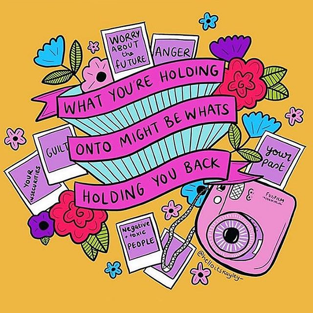 Sometimes we need to let go!