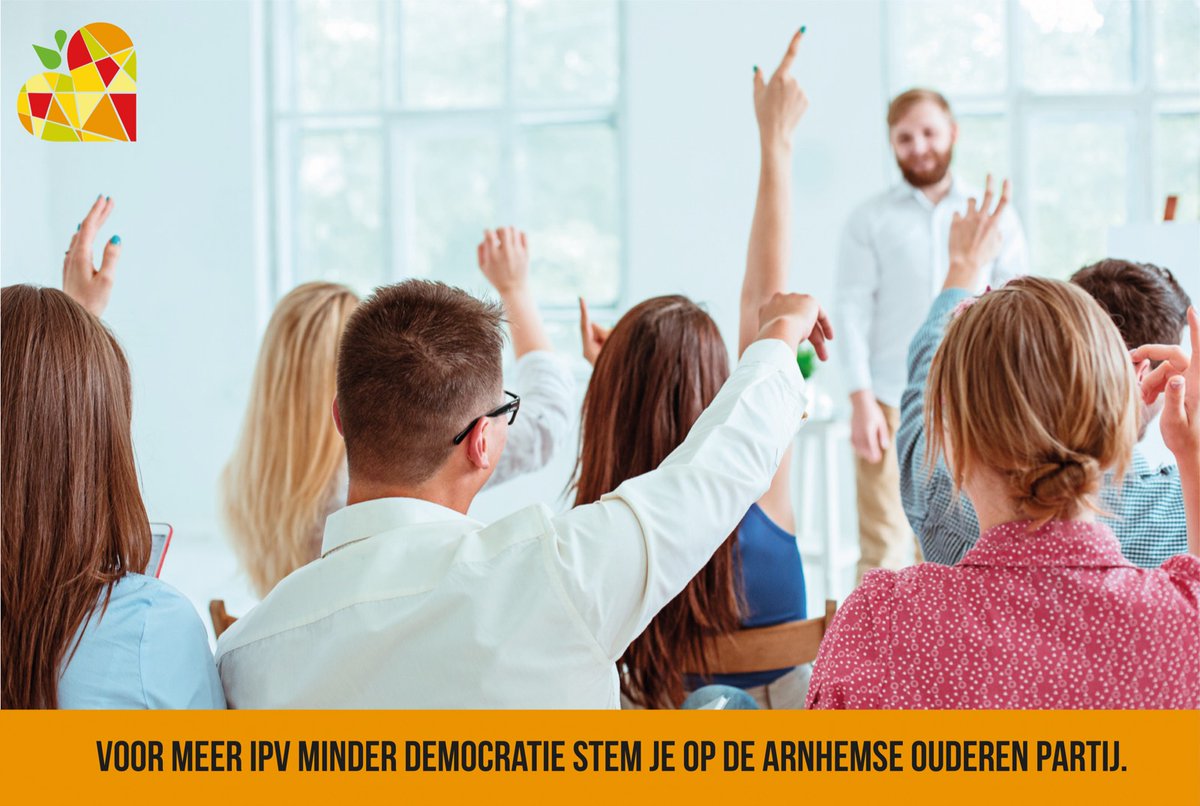Voor meer ipv minder democratie?

Nog 3 weken te gaan en dan kan je stemmen.

Stem de Arnhemse Ouderen Partij als je meer democratie wilt👍

Samen met de Arnhemmers ipv over de hoofden van de Arnhemmers 💙🤍

#lijst11 #arnhemverdientbeter #voorjongenoud  #hetkanandershetkanbeter