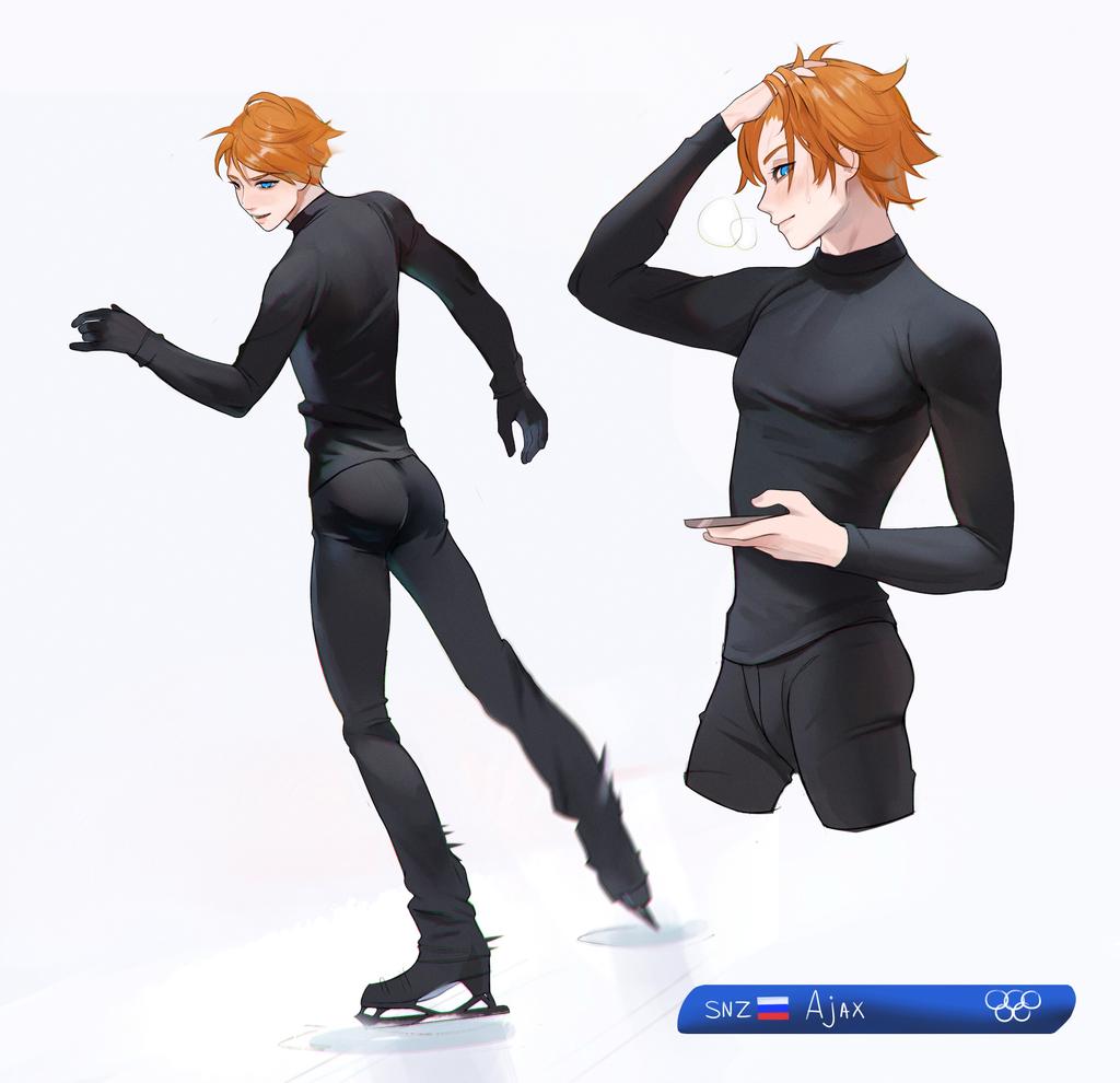 lucy_hoult's tweet photo. Childe figure skating au!
#childe #tartaglia https://t.co/1IBJVq234V