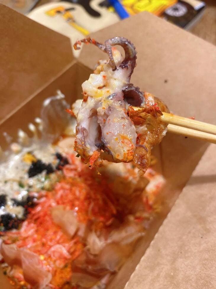 Winnersxixi's tweet photo. The best octopus balls in Hong Kong, one bite, satisfaction! https://t.co/SvYBxnVVcp