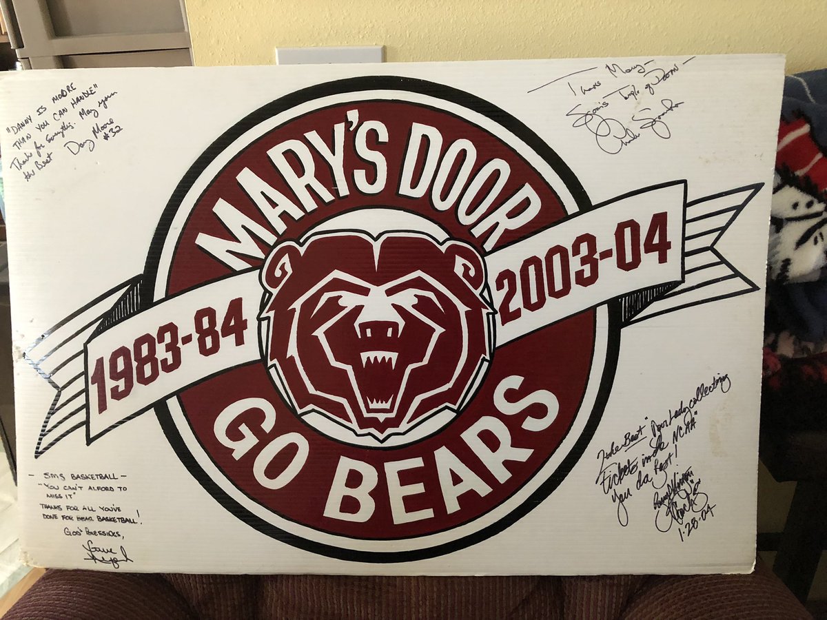 dolfinmary's tweet photo. Many thanks to Kirk Elmquist   for mentioning me on sports talk with Ned Reynolds.! Apparently the other ushers , ticket takers aren’t near as enthusiastic as what I was for over 30 years. I am proud to be a bear! Thank you Marty! https://t.co/028QvbowEI