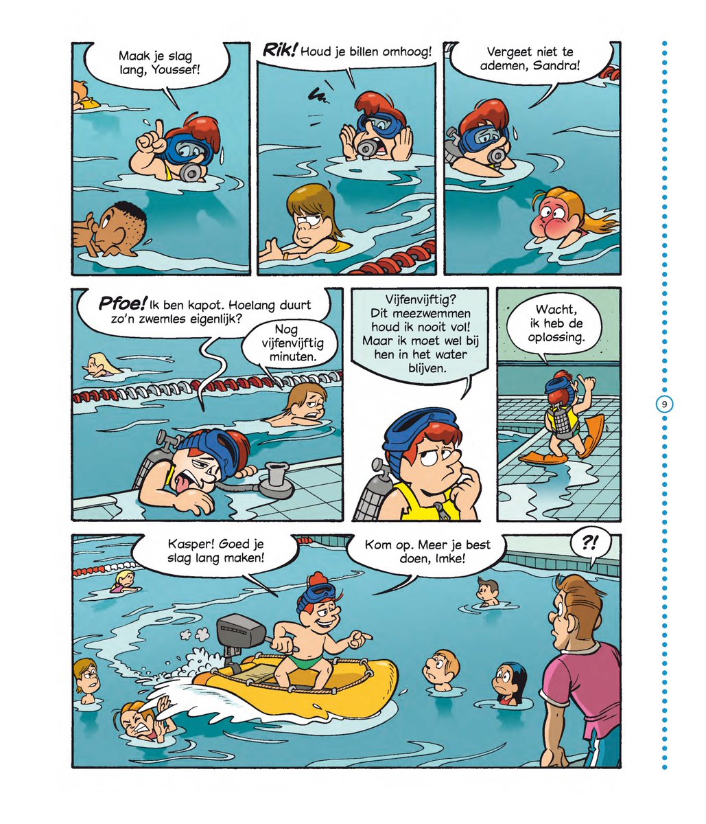 Lachend leren lezen met ... strips!
De enthousiaste Bennie steekt graag zijn handen uit de mouwen! Daarbij is niks hem te gek.
Dit stripboek is voor groep 7 op AVI E6, vanaf 10 jaar.
stripwinkel.nl/product/bennie…