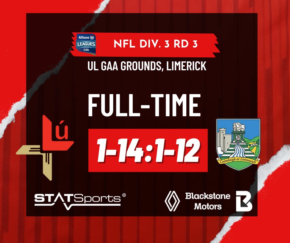 louthgaa's tweet photo. What a win in Limerick. First win of the league this season.
Well done lads 🔴⚪️
#LuAbu l #BackedByBlackstone https://t.co/ZwZQ4JzI6f