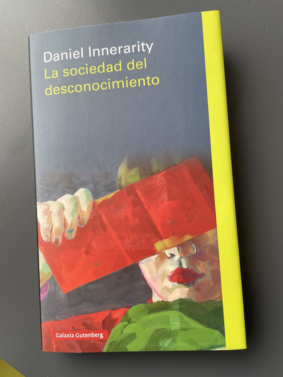 Mi nuevo libro 'La sociedad del desconocimiento', editado por @G_Gutenberg