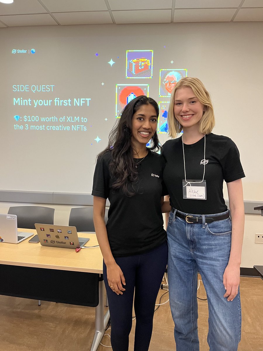 ⁦<a href="/PearlHacks/">Pearl Hacks</a>⁩ with ⁦<a href="/anuxhya/">Anuhya</a>⁩ for ⁦<a href="/StellarOrg/">Stellar</a>⁩ #stellar #hackathon #nft