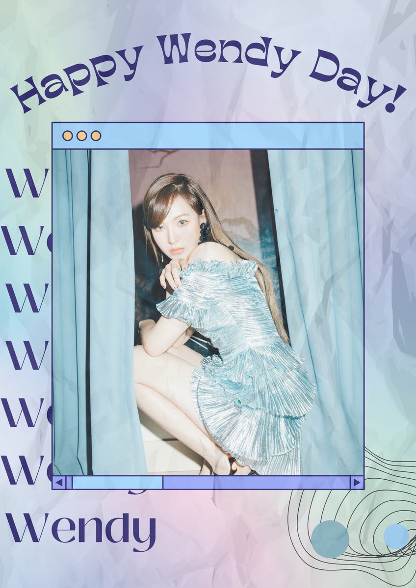 revesisters's tweet photo. pssst @rvs_wendyy maligayang kaarawan our conyo girl! Labyu! 
#HappyWendyDay https://t.co/rchfuWAvcd