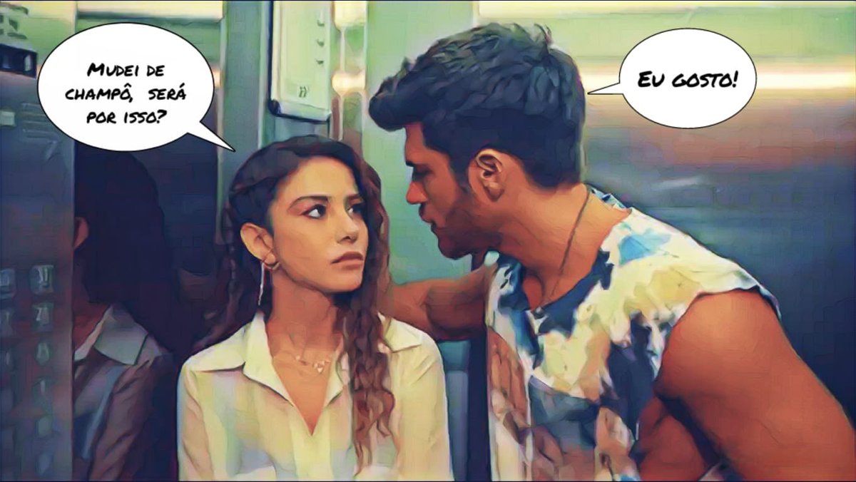 Ezgi: Mudei de champô, será por isso?
Özgür: Eu gosto!

#CanYaman
#ÖzgeGürel 
#BayYanlış 
#EzGür