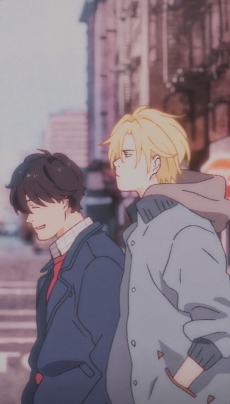shehatesamon's tweet photo. NO WORDS JUST- JUST ASH AND EIJI <3 https://t.co/fdXDzSgfNF