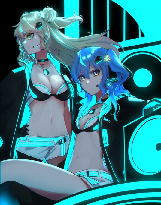 Dance Dance Dance ☄️🍑
すいちゃんとねねちがアイドルマスの服を着て描きたい のです。

良い月曜日をお過ごしください!!
#ほしまちぎゃらりー #ねねアルバム #ホロライブ 
