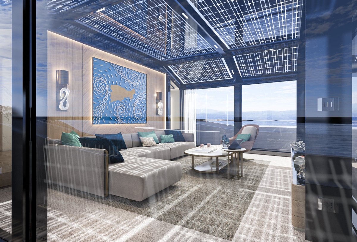 OCEANWAY1's tweet photo. BEST INTERIOR DESIGN SUPERYACHT FROM 30 TO 40M: @ArcadiaYachts A115 https://t.co/4s1M1aCxGW