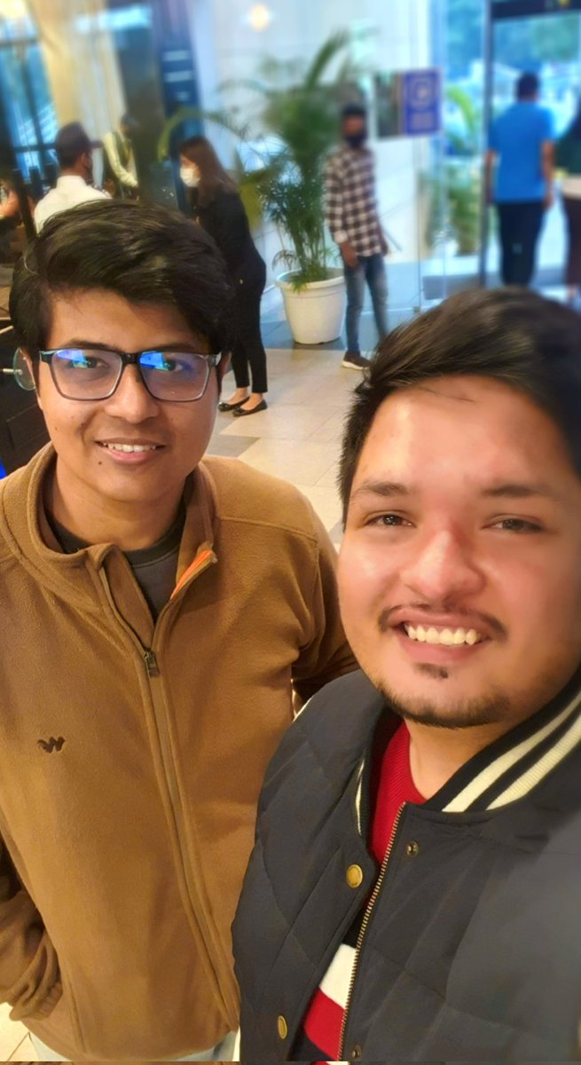 appy_013's tweet photo. Met the OG of #VirtualEvents in-person for the first time.
Founder of @airmeet
Great catching up, thanks for your time @lalitmangal
#quickmeet #entrepreneur #airmeet #events #Metaverse #remotework https://t.co/M9YVQbvziL